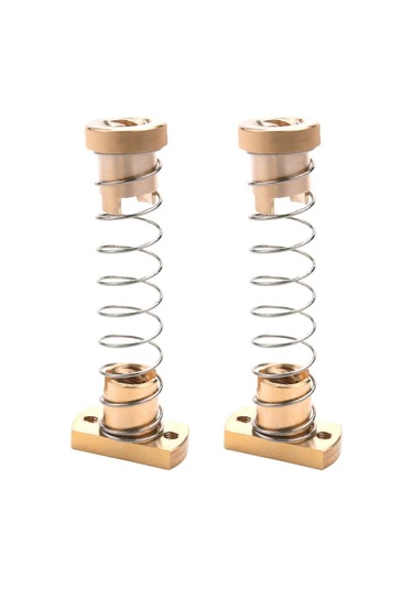 Ender 3s Ender 3 Pro İçin 2 Set T8 Anti-geri Tepme Yaylı Somun