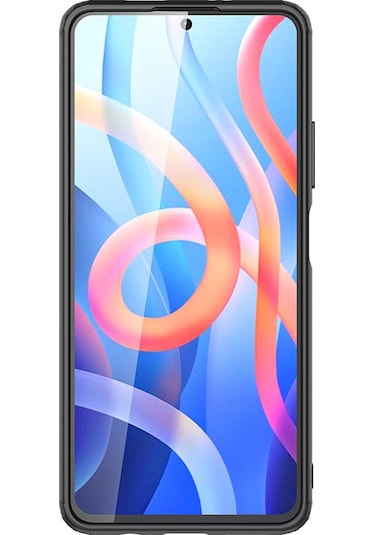 Zore Redmi Note 11 Global Kılıf Msra Volks Kapak - Siyah Siyah