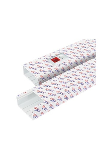 Akiş Microcent 100x50 Mm Kablo Kanalı İçten Kapaklı Apsk-100050