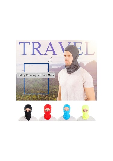 Yuntech01 Sarı Outdoor Bisiklet Maskesi - Poliester Ağı Dokusu, Rüzgar Engeli, Hızlı Kuruyan, Multifonksiyonel Spor Koruması Sarı