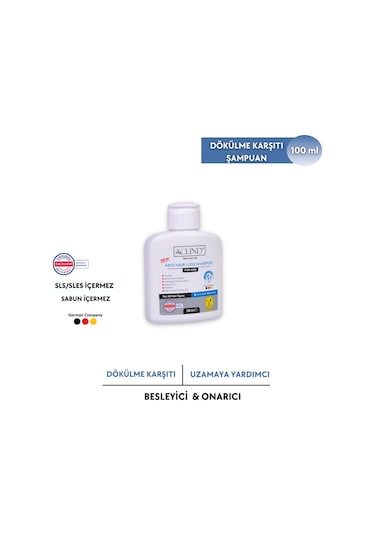 Aclind Erkekler için Dökülme Karşıtı Şampuan 100 ML