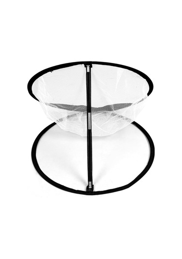 Qingmipy Golf Topu Doğruluğu Geliştirici Egzersiz Ağı - Dayanıklı Nylon, Hızlı Kurulum, Ev Ve Dışarıda Kullanım Siyah