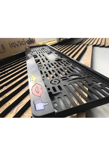 Appcity Kişiye Özel Isimli Pleksi Plakalik (2 Adet) 414314615