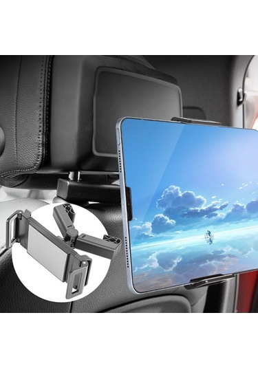 Trendooze Homyl 4.7-12.9 Inç Seyahat Tablet Arka Kafalık, Hafif Ve Kullanışlı 1,57 İnç X 5,91 İnç X 2,36 İnç