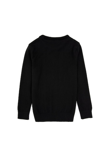 U.s. Polo Assn. Erkek Çocuk Siyah Kazak /triko 50315586-vr046 Siyah