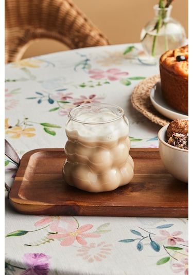 Karaca Bubble Latte Bardağı 390 Ml Şeffaf