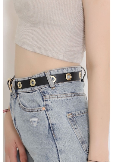 Bensu Store - Aksesuar Kemer Siyah - 11350.1140. 001 Siyah