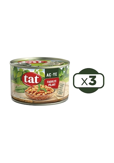 Tat Fasulye Pilaki 3 x 400 G