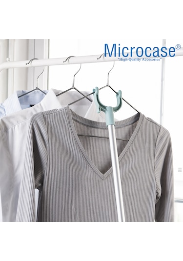 Microcase Uzayabilir Elbise Eşya Askı Asma Aparatı 58-102 Cm Al5703 Açık Yeşil
