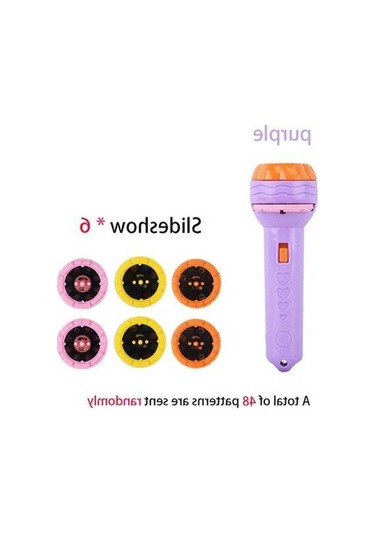 Ulzyvf Yeni Ürün Siyah Projektör Projeksiyon Işık Hikayesi Hayvan Feneri Feneri Erken El El Eğitim Dinozor Desen Çocuk Çocuk Çocuk Aydınlık Dk Siyah