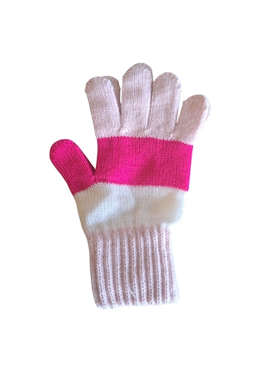 Garson Beden Kız Çocuk Eldiven Pembe 8-12 Yaş Pembe