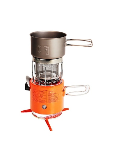 Apg-2000 W Gaz Isıtıcı Açık Kamp Sobası Isıtma,y28298-1 Turuncu