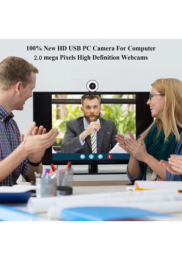 Youtek 1080p Otomatik Odaklı Web Kamerası - Düşük Işıkta Aydınlatma, Mikrofonlu, Sürücü Gerektirmeyen Canlı Yayın Ve Konferanslar İçin