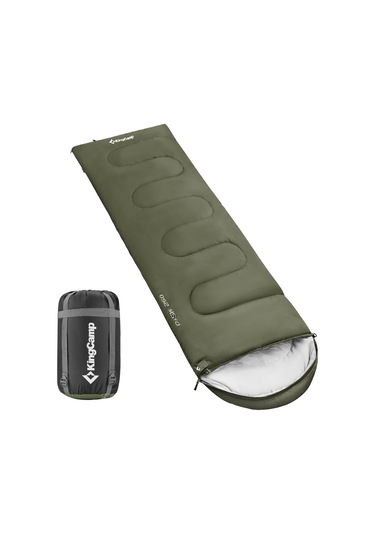 Kingcamp Oasis 250 Ultralight Uyku Tulumu Olive Sol F. Yeşil