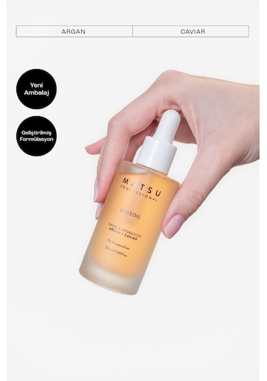 Matsu Luxeoil Argan & Caviar Saç Bakım Yağı 50 ML