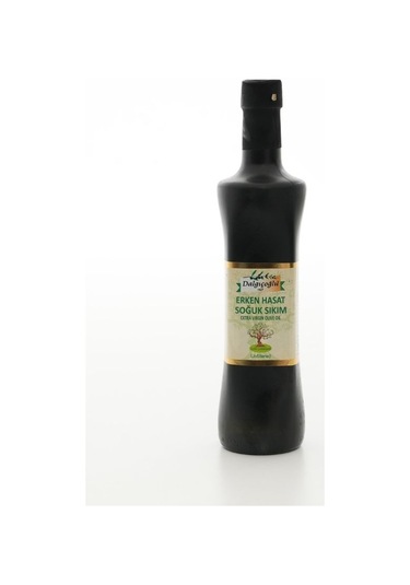 Dalgıçoğlu Erken Hasat Soğuk Sıkım Zeytinyağı Filtresiz Siyah Cam 500 ML