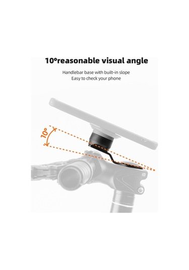 Bisiklet Kök Telefon Tutucu Sürme Bisiklet Cep Telefonu Montaj Braketi Silikon Sabitleme Tutucu