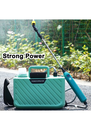 Neevoyu Elektrikli El Tipi Sprey Makinesi - Bahçe Sulama Ve Dezenfeksiyon İçin 5l Kapasite, 2400mah Pil Ve Su Filtresi