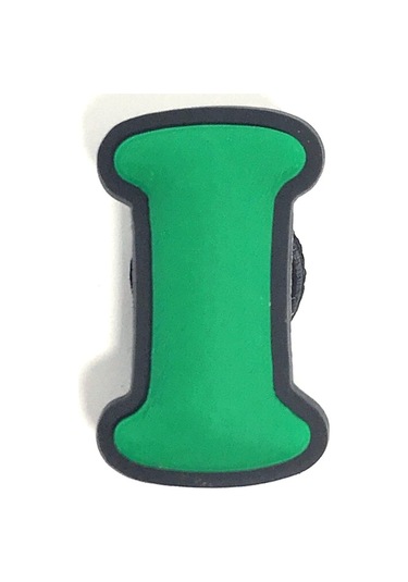 Crocs Terlik Süsü & Renkli Aksesuar Harf Jibbitz Zümrüt