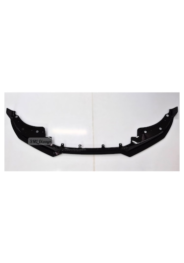 Bmw G22-g23 Ön Lip Ek 2021-2025 Parlak Siyah 3 Parça M Tampon Uyumlu