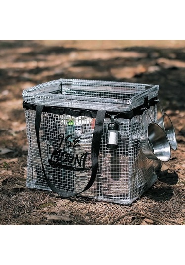 Tongxida Geniş Kapasiteli, Dışarıda Kullanım İçin Pvc Saklama Kutusu - Katlanabilir, Çok Amaçlı, Piknik Kamp Çanta, Farklı Ren Çok Renkli