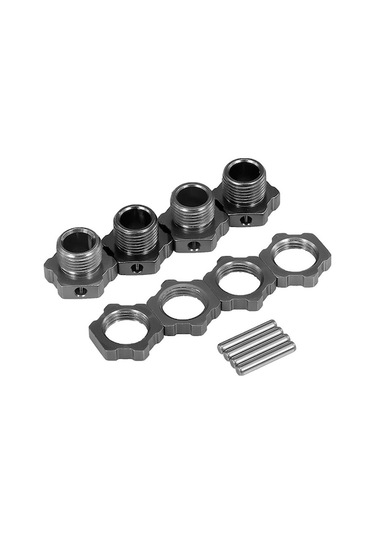 1/8 Rc Araçlar İçin 17mm Alüminyum Jant Adaptörü - Hpı, Traxxas, Hsp Uyumlu