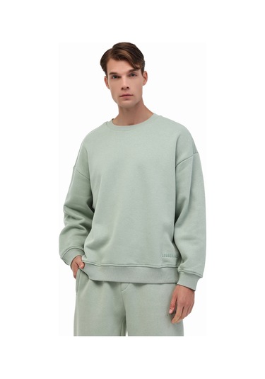 Lumberjack Mb Ros 16hs108 5pr Yeşil Erkek Sweatshirt Yeşil