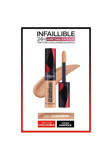 L'Oreal Paris Infaillible More Than Concealer Kapatıcı 327 Cashmere