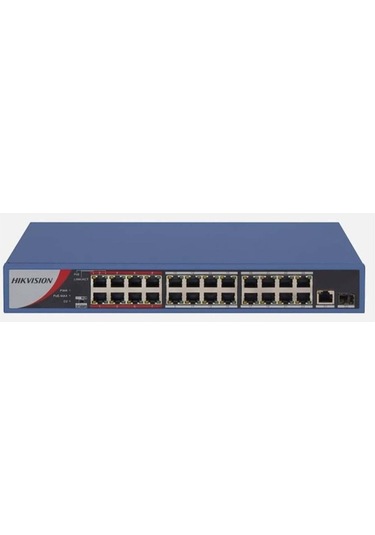 Ds-3e0326p-e/m B 24xfe+1xge-1ge/spf 240w Poe Swıtch