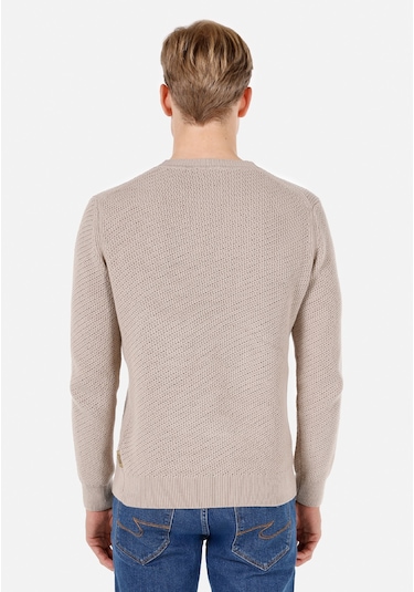 Colins Bej Erkek Kazak Cl1072642 Q1.v2 Beı Bej