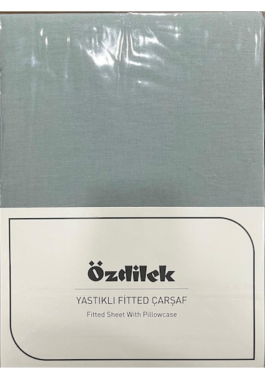 Özdilek Colurist Lastikli Fitted Tek Kişilik Çarşaf Takımı 120 X 200 +30 Cm 30 Cm Yükseklik Çağla Çok Renkli