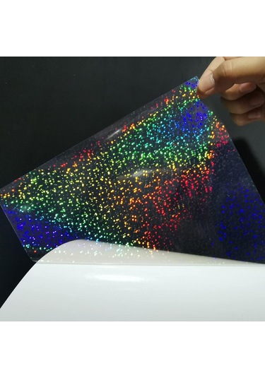 Hombey 20 Adet A4 Boy 210x297mm Parlak Tozlu Soğuk Lamine Film - Otomatik Yapışkan, Makine Gerektirmeyen, Fotoğraf/ Belgeler İçin Koruyucu Folyo