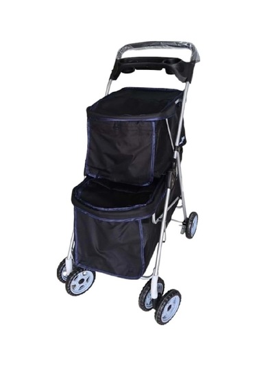 Kedi & Köpek Taşıma Arabası Dtc808-black