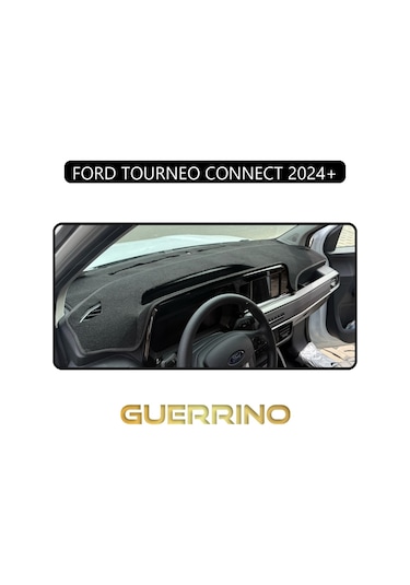 Ford Torneo Courıer 2023+ Torpido Koruma Halısı Siyah Kenar