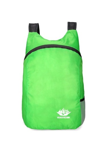 Silkroadselect Sırt Çantası Seyahat Katlanır Dağcılık Çantası Açık Hafif Su Geçirmez Çok Fonksiyonlu Sırt Çantası Spor Çantası Q114dd Antrasit - Yeşil