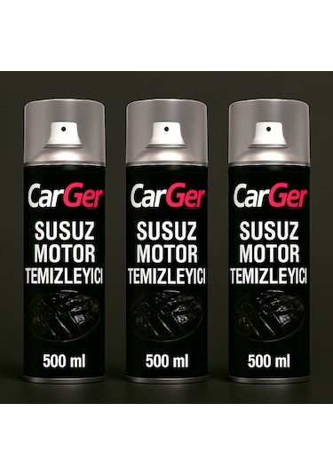 Carger Susuz Motor Temizleme Spreyi 500 Ml 3 Adet