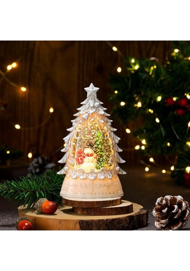 Novahub Yeni Yaşlı Yaratıcı Süsleme Parlayan Noel Mum Mum Masaüstü Lambası Lambası Kırmızı Hediye Gece Çantası Adam 20 Ws 20