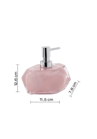 Chanelle Banyo Seti, Tezgah Üstü - Pembe