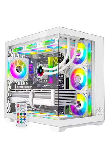 Gametech Prime V2 Kumandalı A-rgb 7x120mm Fanlı Bilgisayar Kasası