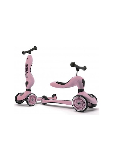 Scoot And Ride Highwaykick 1 Oturaklı Çocuk Scooter Pembe 160629-