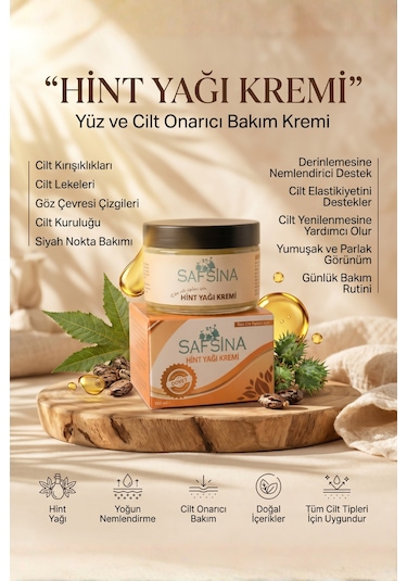 Safsina Hint Yağı Kremi