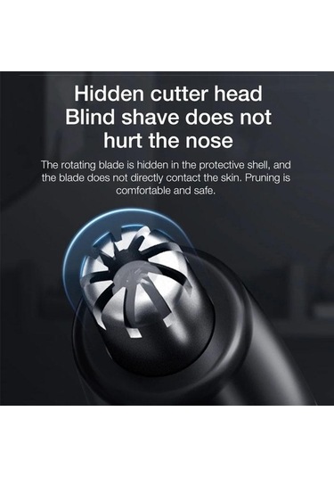 Xiaomi Enchen Elektrikli Burun Kılı Düzeltici Mini Şarj Edilebilir Burun Kılı Aparatı Ipx7 Su Geçirmez Yıkanabilir Burun Deliği Temizleyici