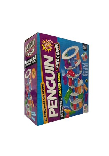 Penguen Balance Kutu Oyunu Eğlenceli Ve Renkli