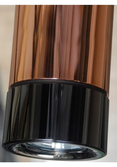 Modern Tasarım Çift Kullanımlı Led Sarkıt Armatür Krom