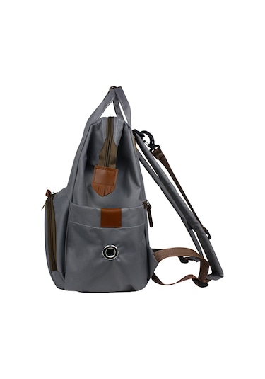 Stylo Margarita Anne Bebek Bakım ve Sırt Çantası Gri