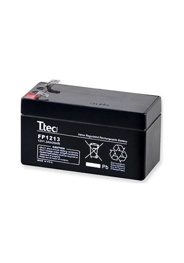 12 Volt 1.3 Amper Ttec Akü