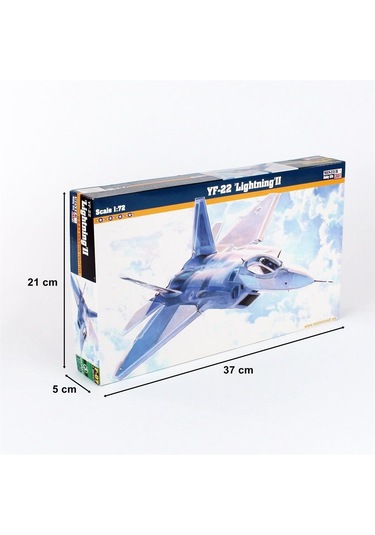 Mistercraft F007 1/72 Yf-22 Lightning Iı Savaş Uçağı Plastik Model Kiti
