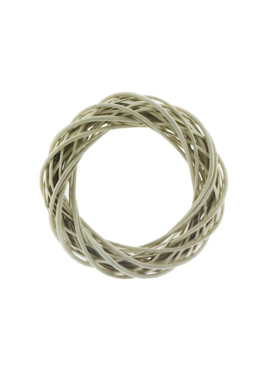 Mutluadim 30Cm Doğal Ahşap Çelenk Kapı Süsü Çelengi