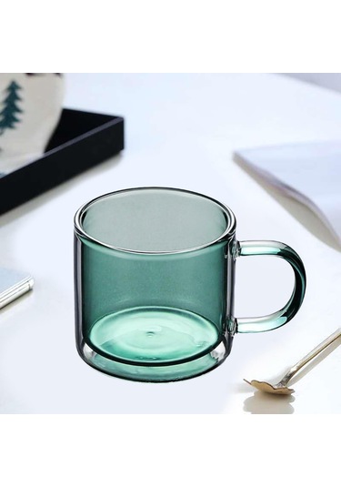 Suntek Magideal 250 Ml Cam Bardak Şampanya İçme Bardağı Yeşil