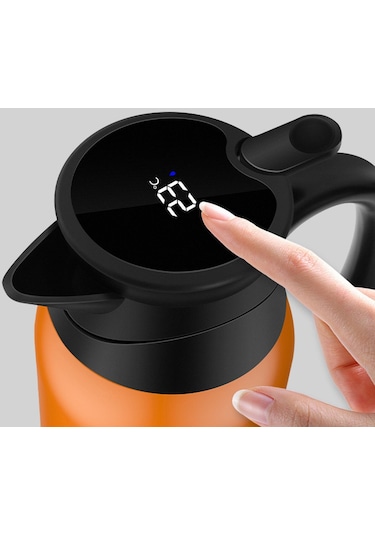 Suntek 1000ML Taşınabilir 304 Paslanmaz Çelik DC24V Su Isıtıcısı